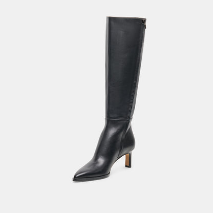ALIMA BOOTS BLACK LEATHER