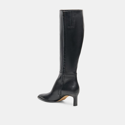 ALIMA BOOTS BLACK LEATHER