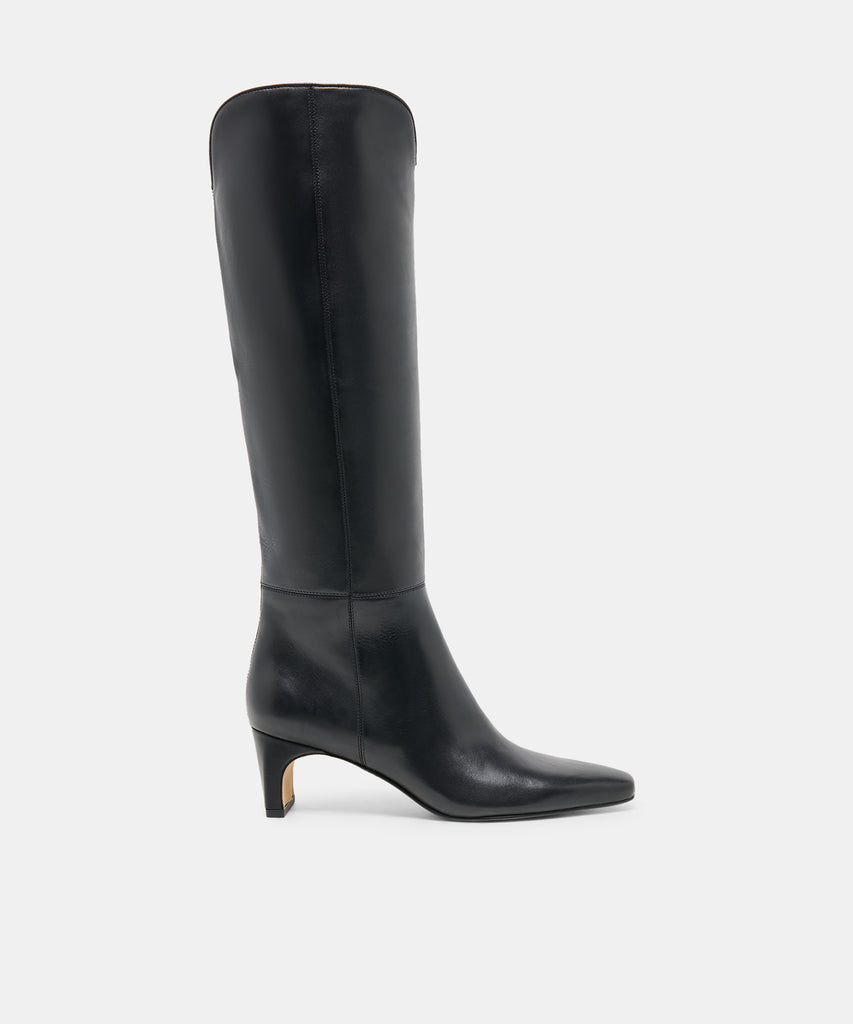 BRION BOOTS BLACK LEATHER