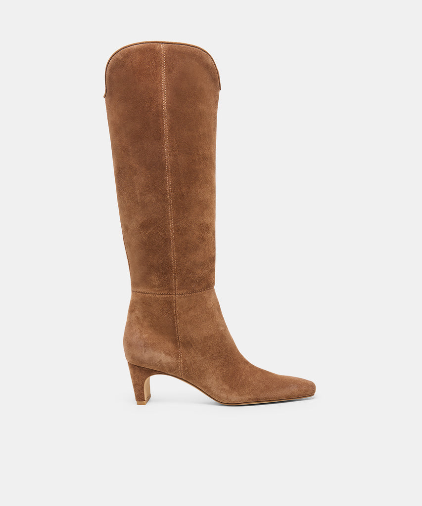 BRION BOOTS COCOA SUEDE