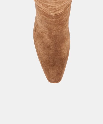 BRION BOOTS COCOA SUEDE