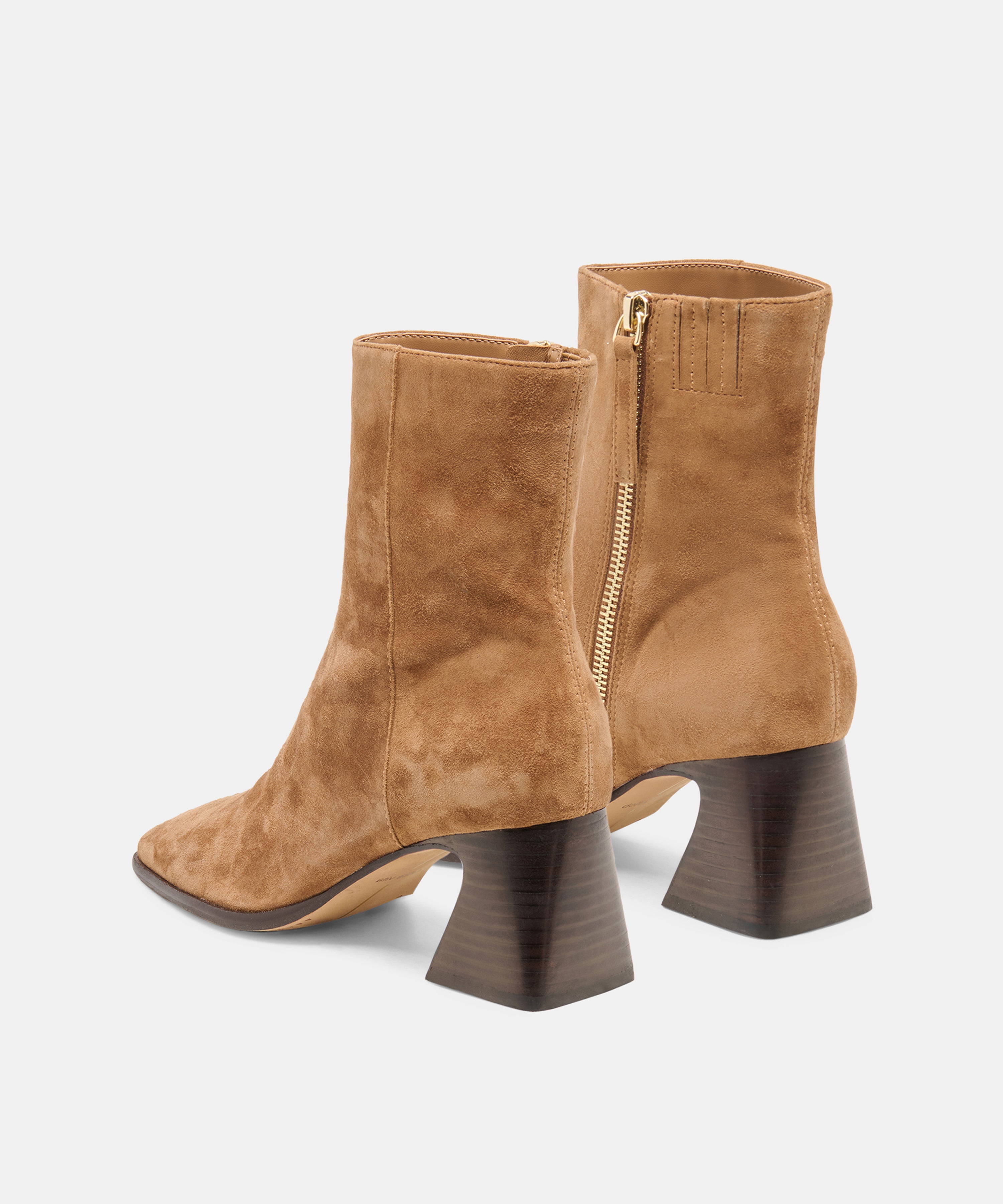 CECELA BOOTIES LT BROWN SUEDE - view 4