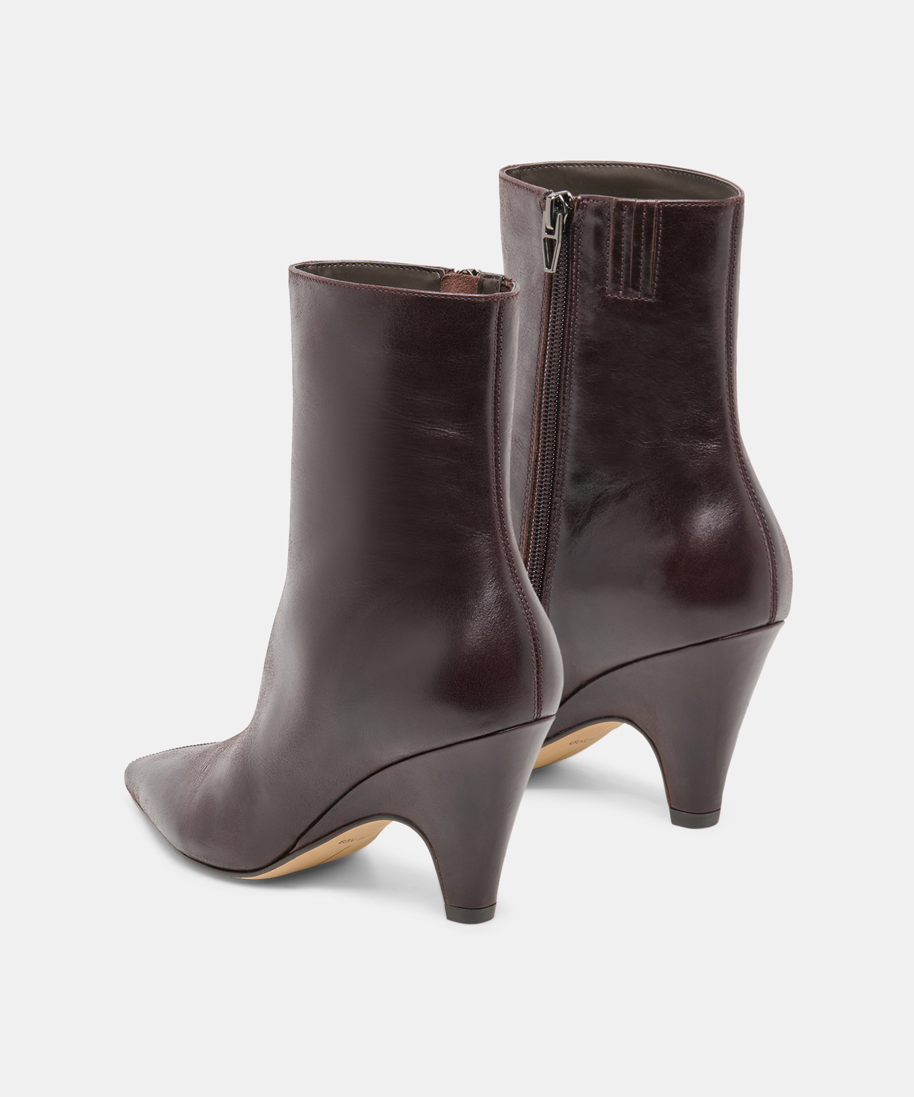 CRUZ BOOTIES BLACKBERRY LEATHER - view 4
