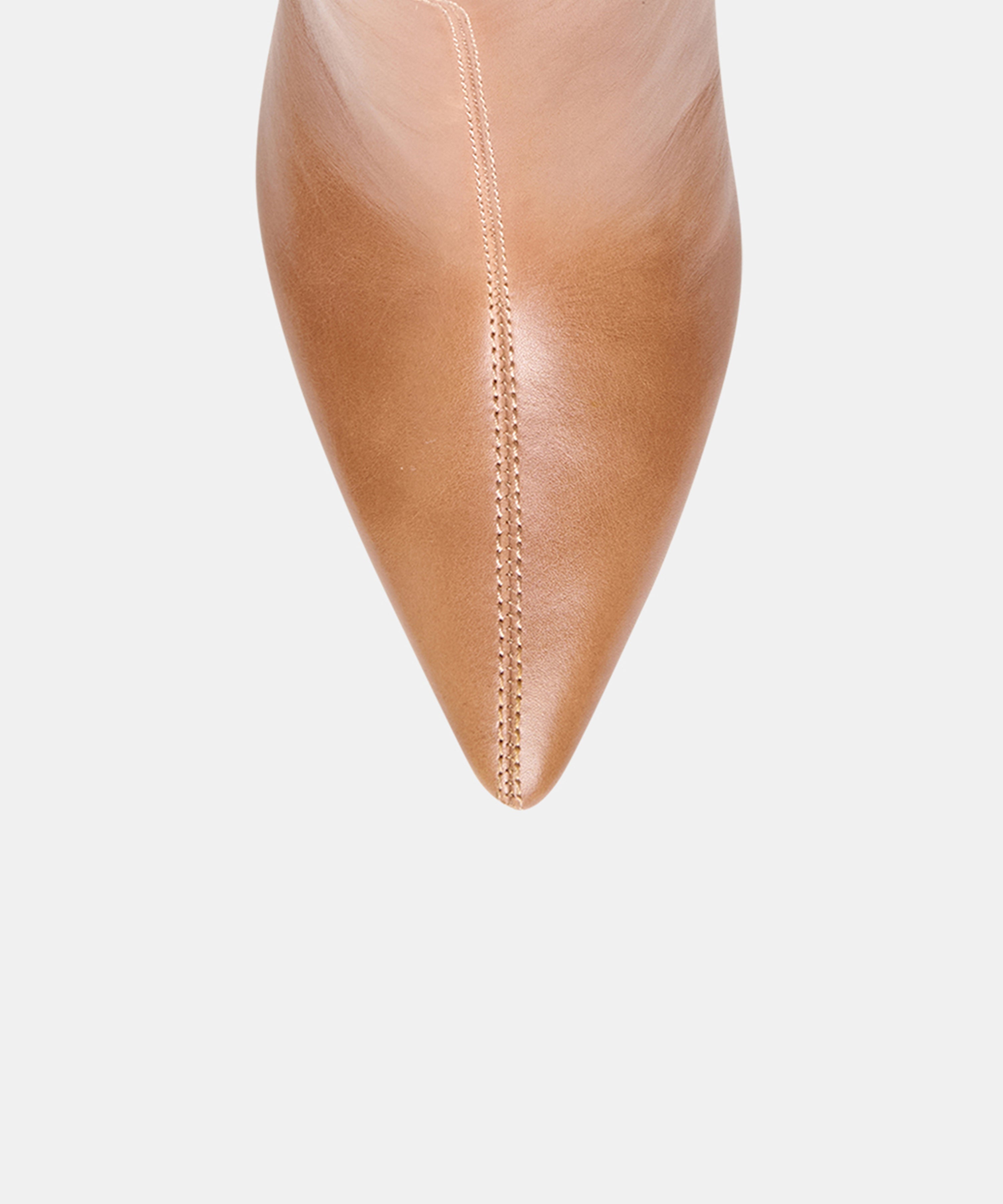 CRUZ BOOTIES TAN LEATHER - view 3