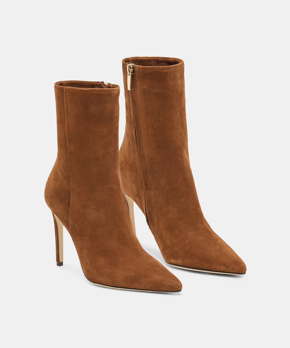 DANITY BOOTIES CHESTNUT SUEDE - view 2
