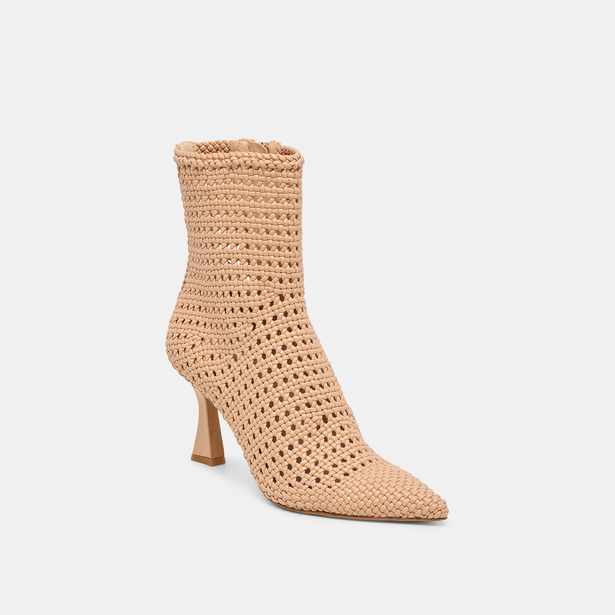 EMBRY BOOTIES LT TAN WOVEN STELLA - view 2