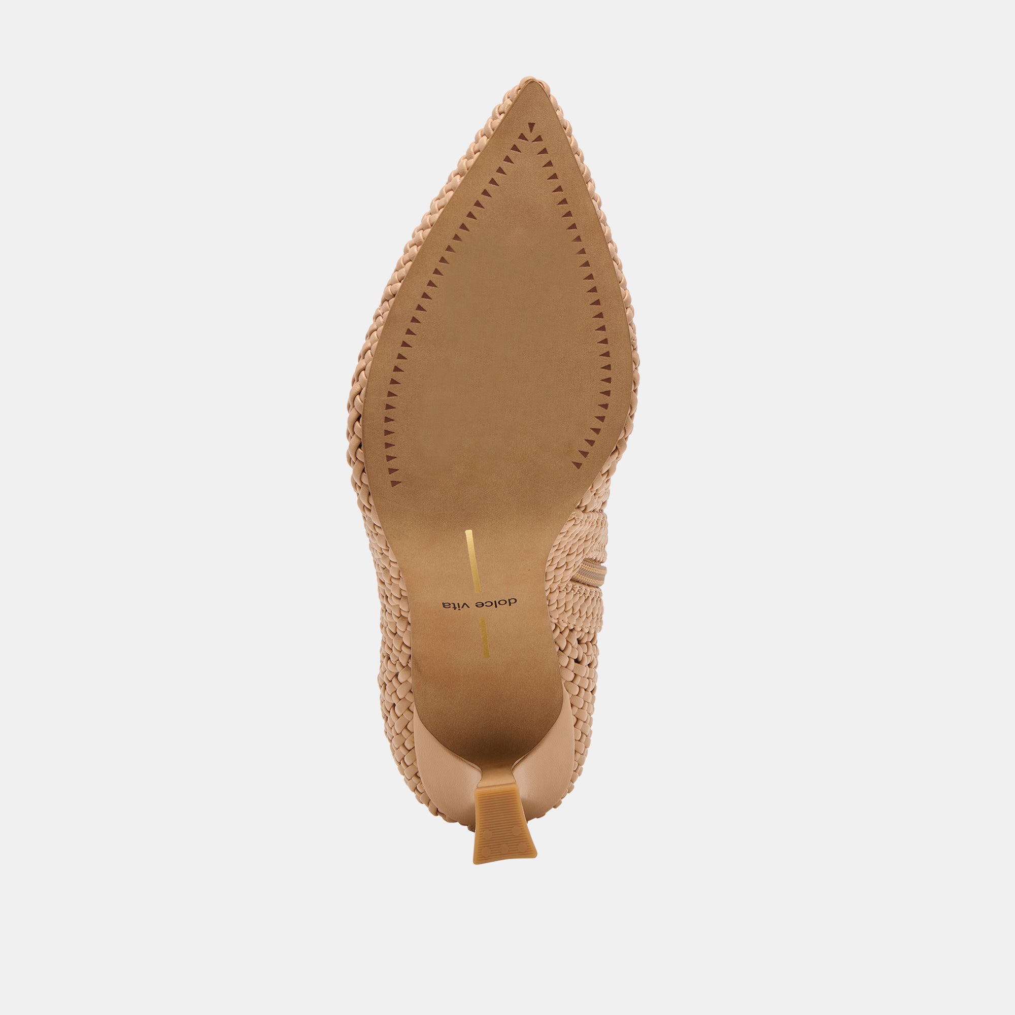 EMBRY BOOTIES LT TAN WOVEN STELLA - view 9