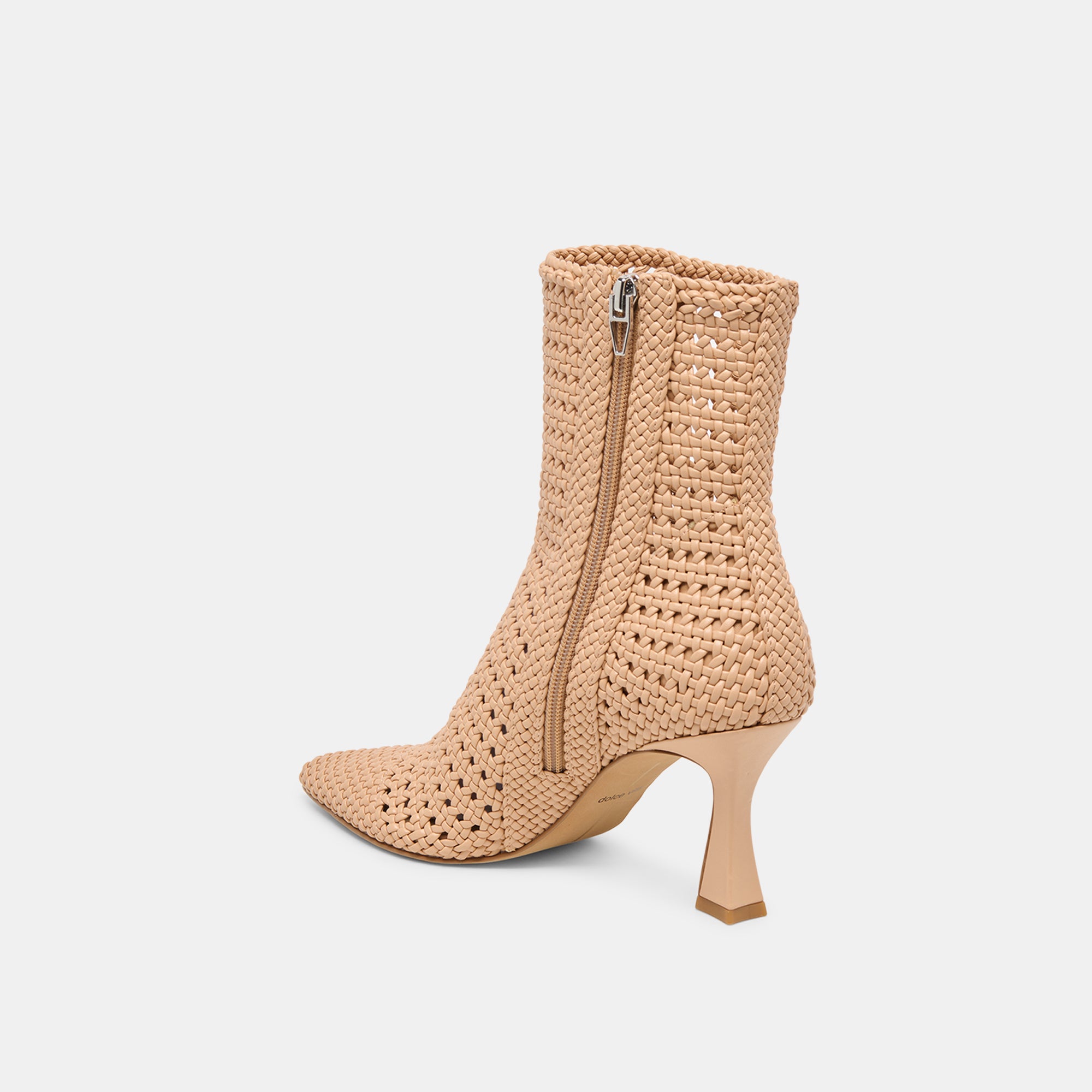 EMBRY BOOTIES LT TAN WOVEN STELLA - view 5