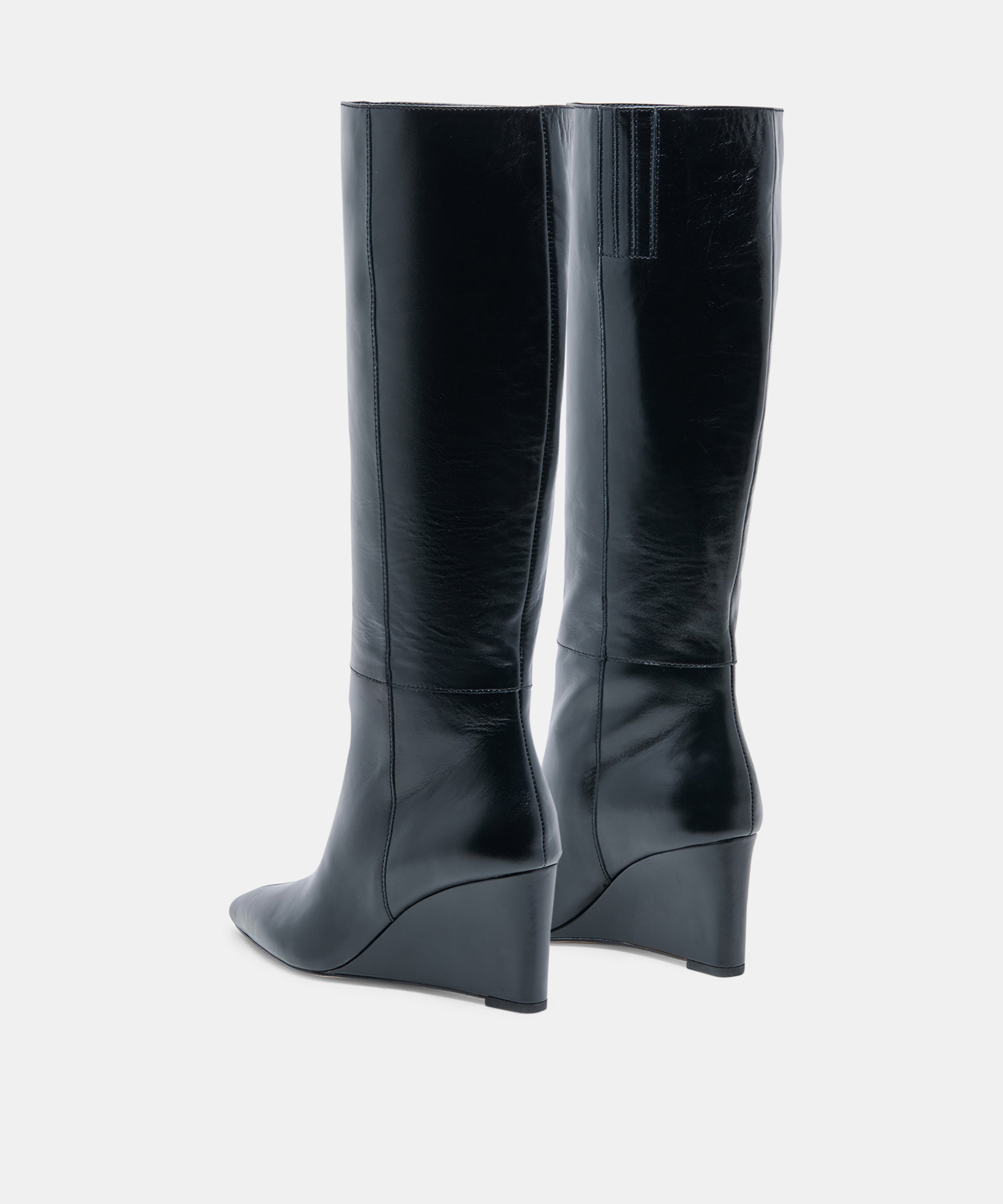 EMILA BOOTS BLACK LEATHER - view 4