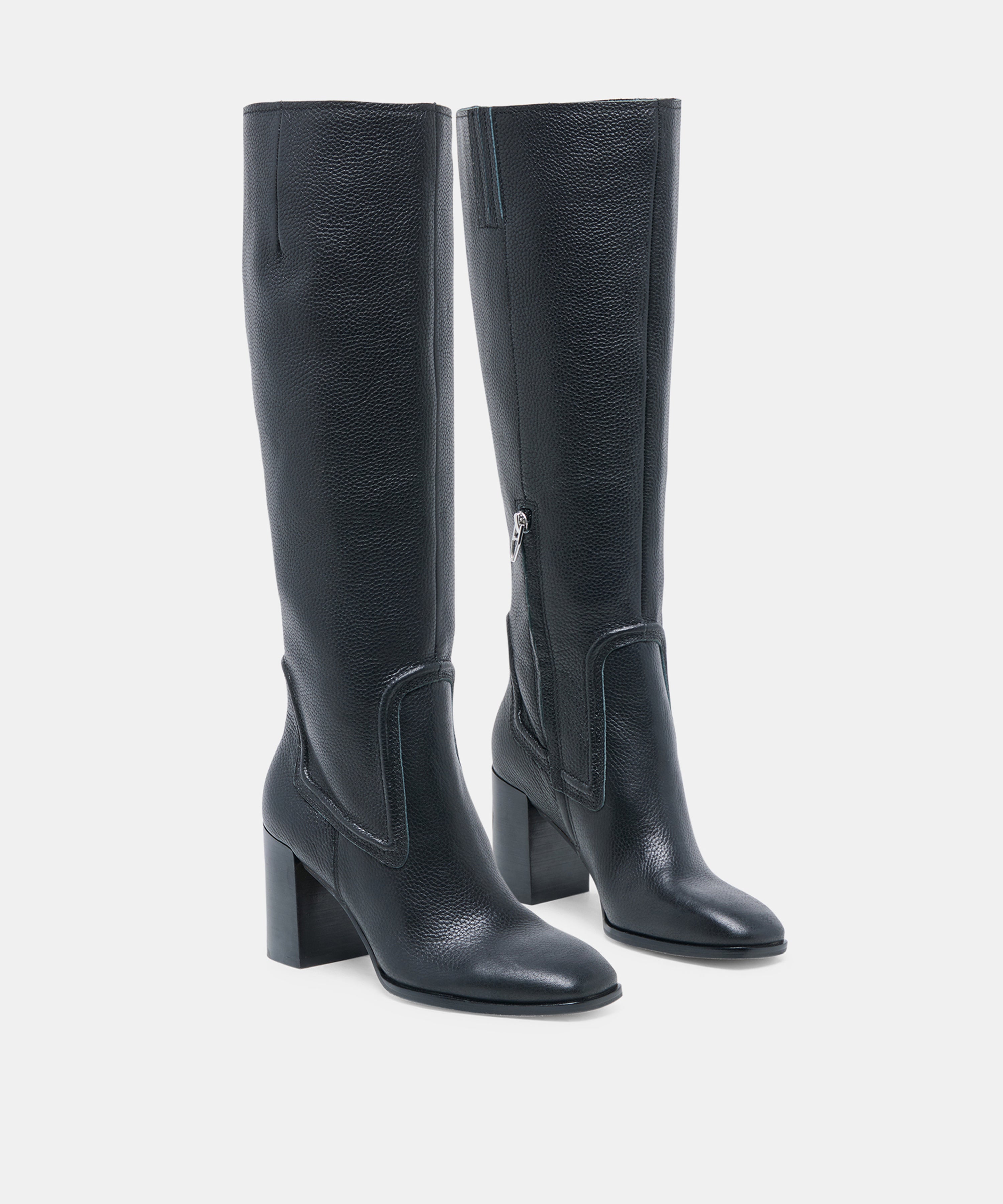FUEGO BOOTS BLACK LEATHER - view 2
