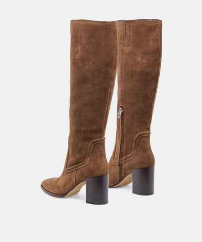 FUEGO BOOTS COCOA SUEDE