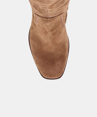 FUEGO BOOTS COCOA SUEDE