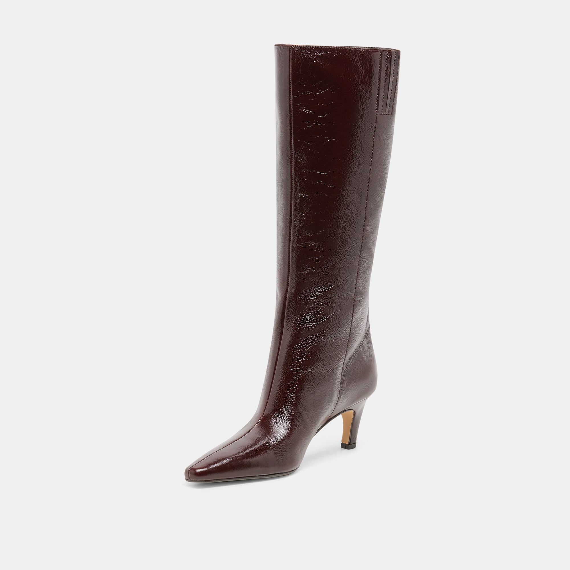 JAZMIN BOOTS BLACK CHERRY LEATHER - view 4
