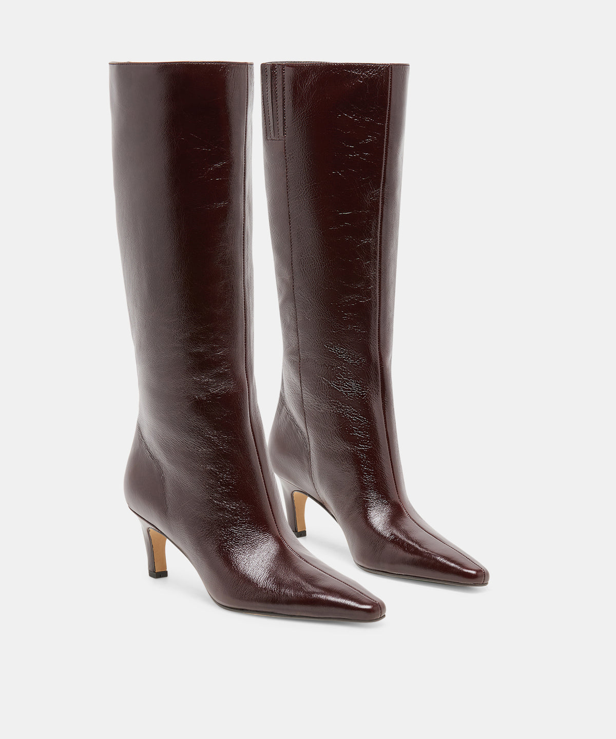JAZMIN BOOTS BLACK CHERRY LEATHER - view 2