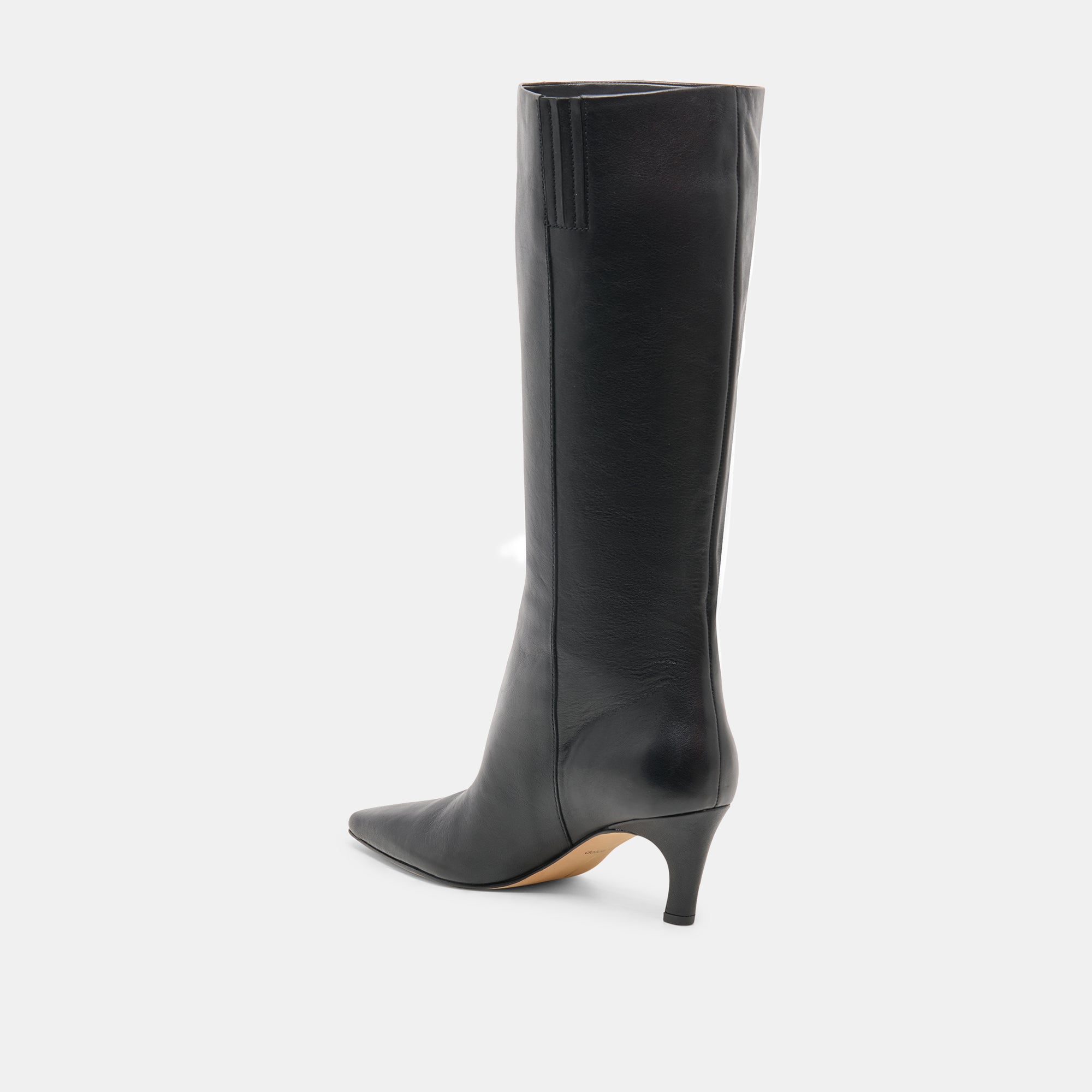 JAZMIN BOOTS BLACK LEATHER - view 5