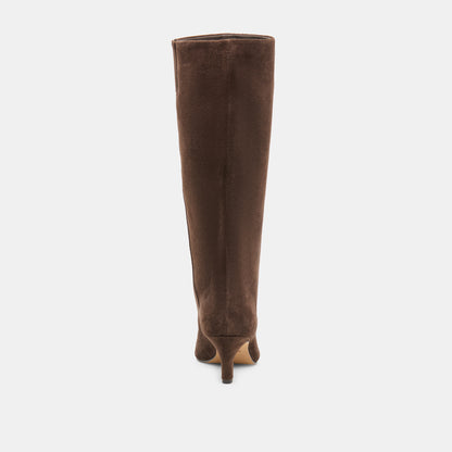 JAZMIN BOOTS ESPRESSO SUEDE