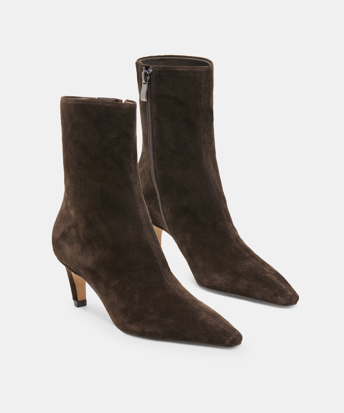 KARLIE BOOTIES ESPRESSO SUEDE - view 2