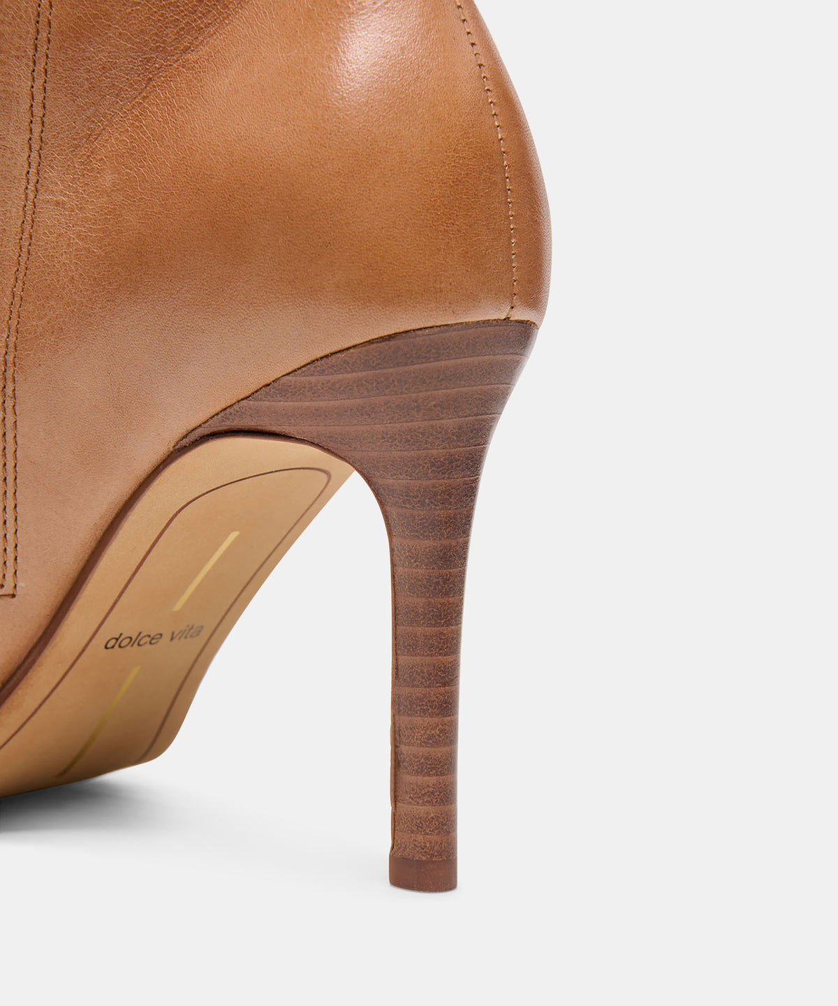 KIMI BOOTIES TAN LEATHER - view 6
