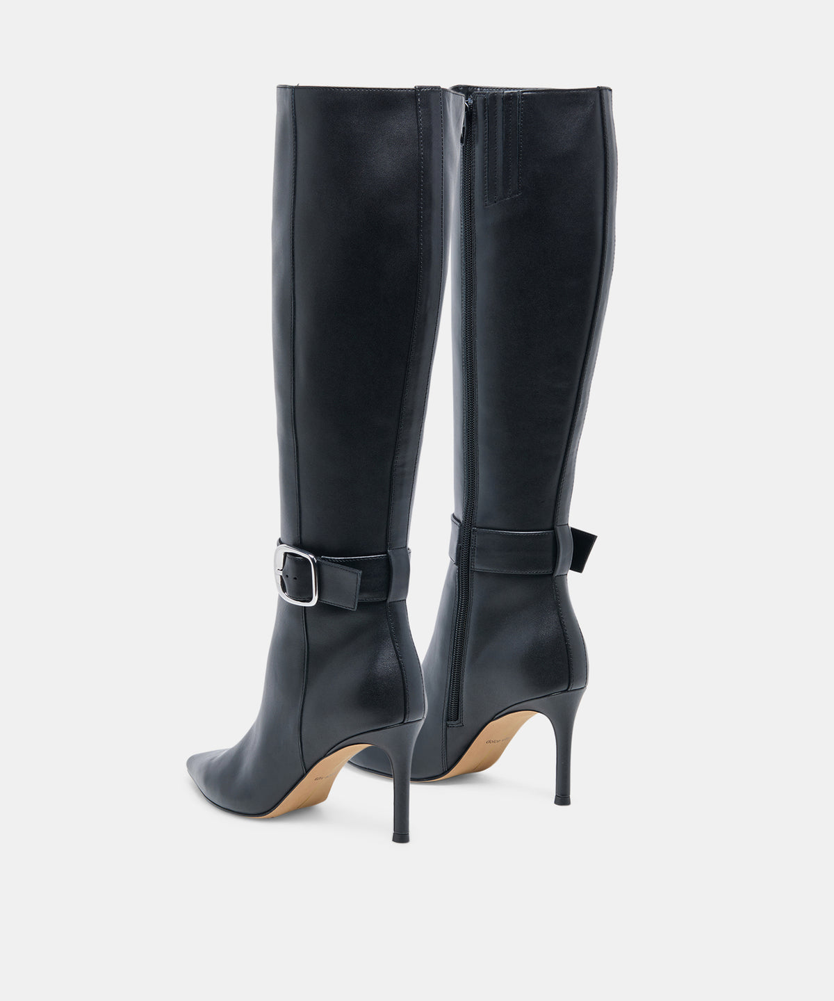 KINZY BOOTS BLACK LEATHER - view 5