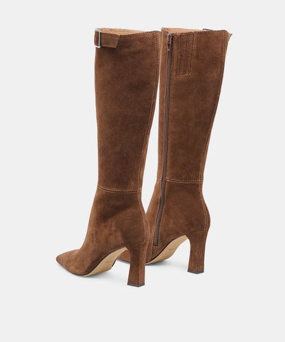 LAYNA BOOTS COCOA SUEDE