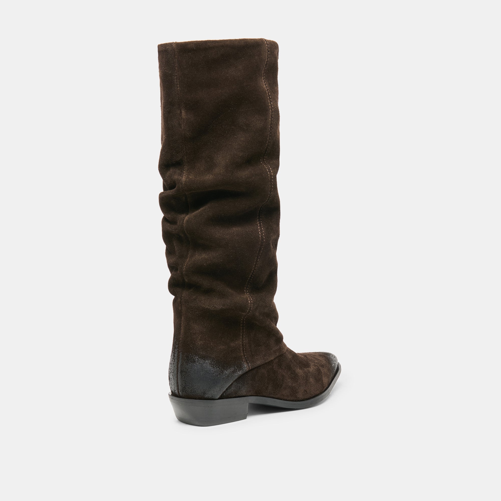 MARLA BOOTS DK BROWN SUEDE - view 3