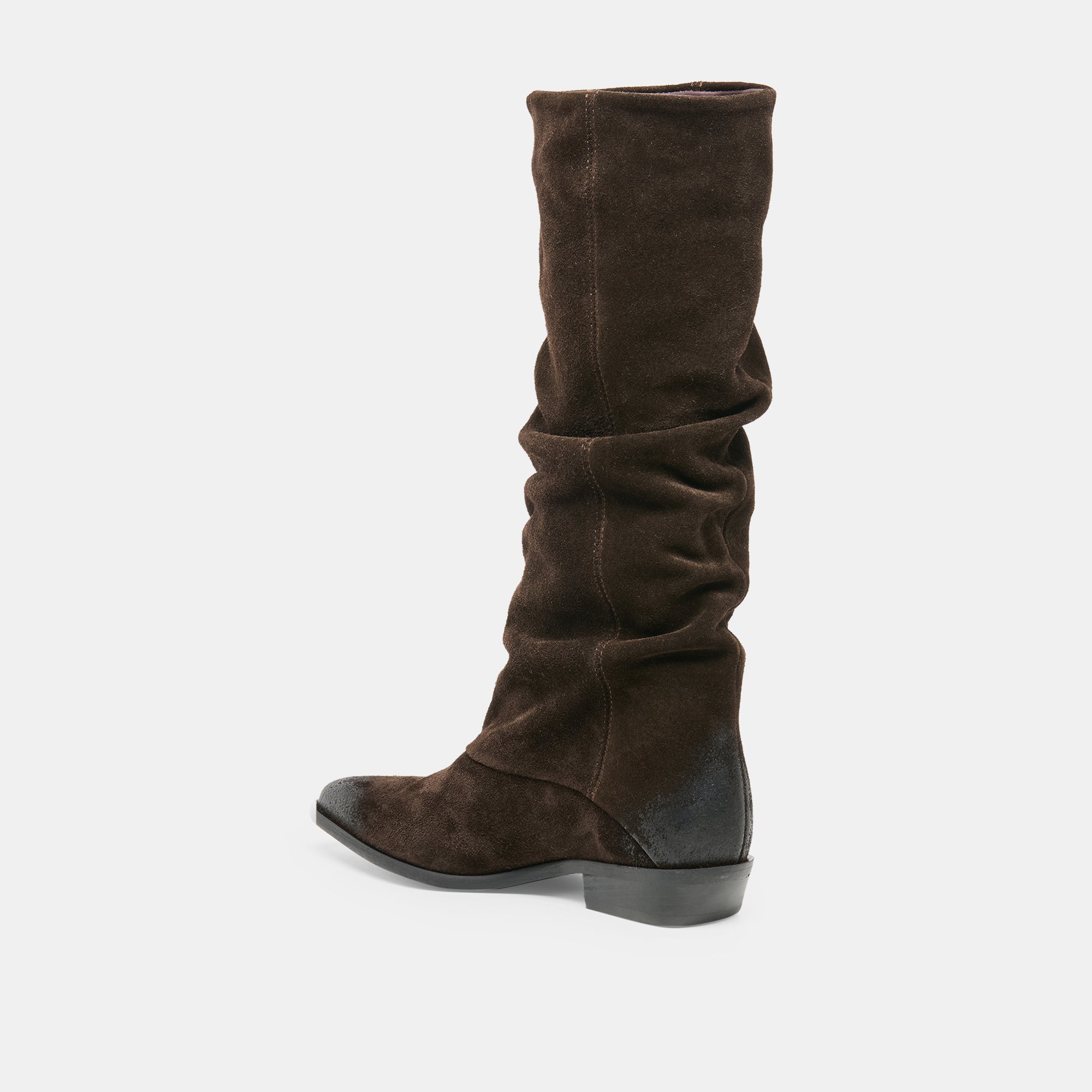 MARLA BOOTS DK BROWN SUEDE - view 5