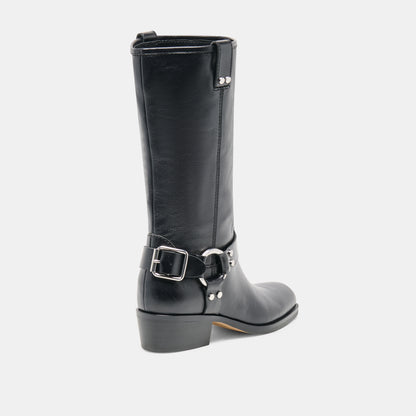 ROLAN BOOTS BLACK PATENT LEATHER