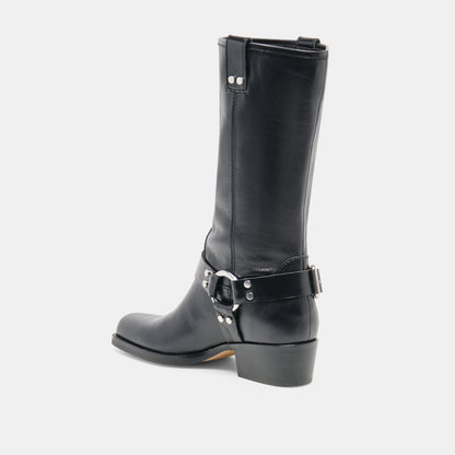 ROLAN BOOTS BLACK PATENT LEATHER