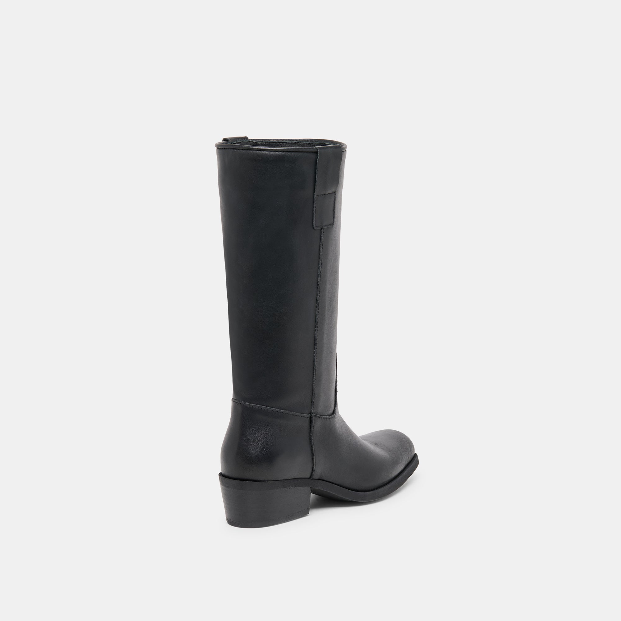 ROMIE BOOTS BLACK LEATHER - view 3
