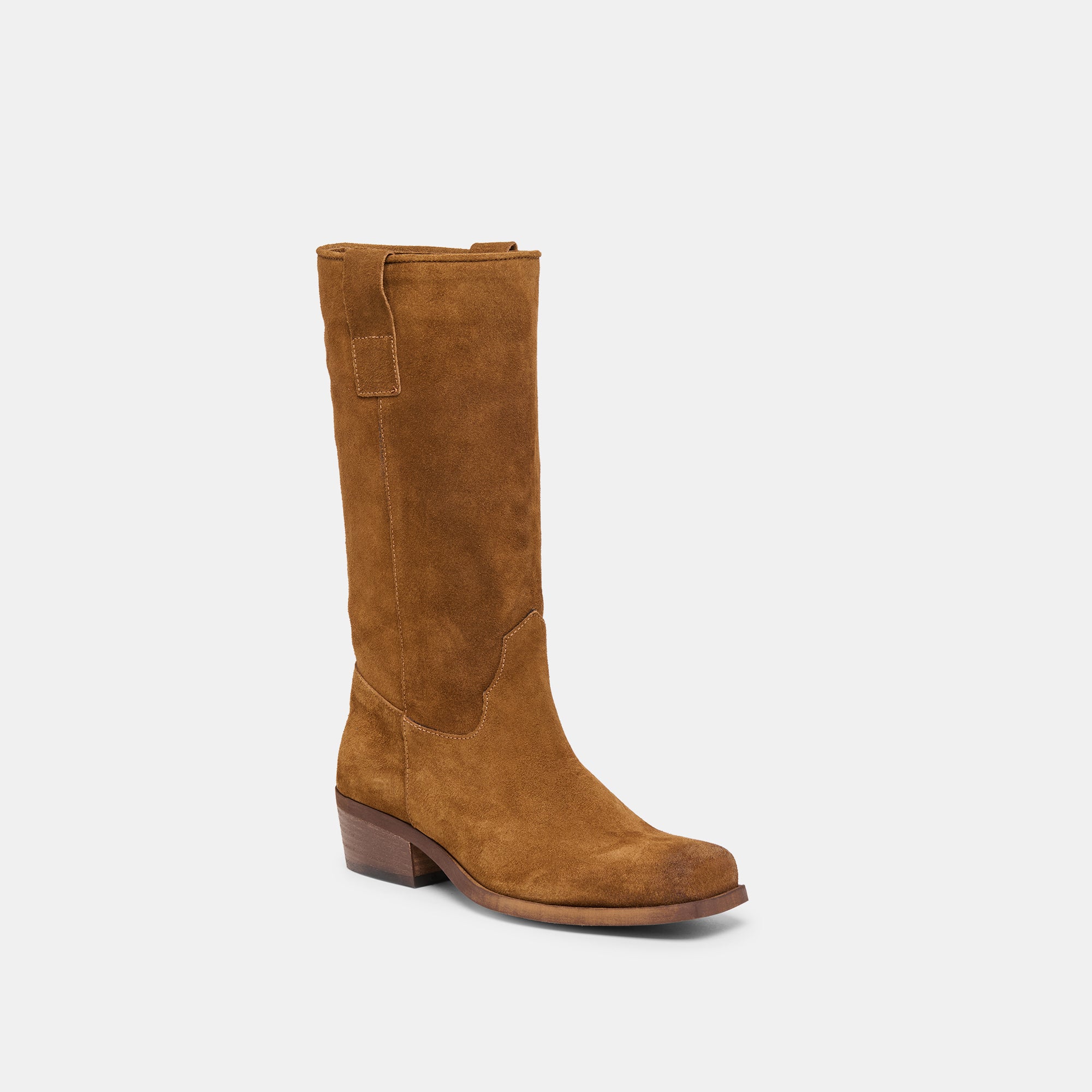 ROMIE BOOTS BROWN SUEDE - view 2
