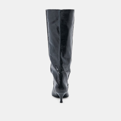 ROXLA BOOTS BLACK LEATHER