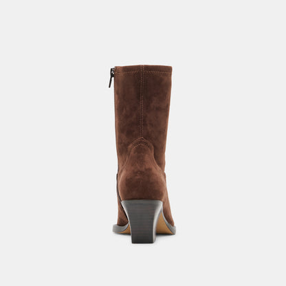 RUTGER BOOTS DK BROWN STELLA SUEDE