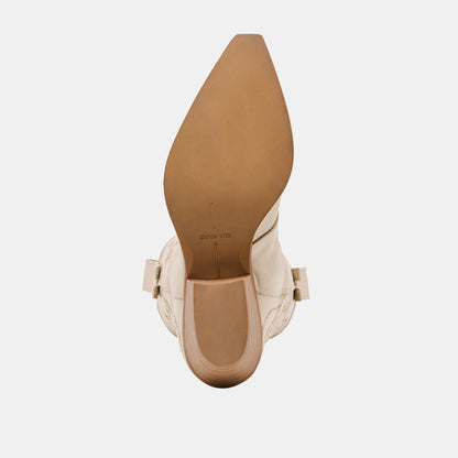 SAMMY BOOTS BONE LEATHER