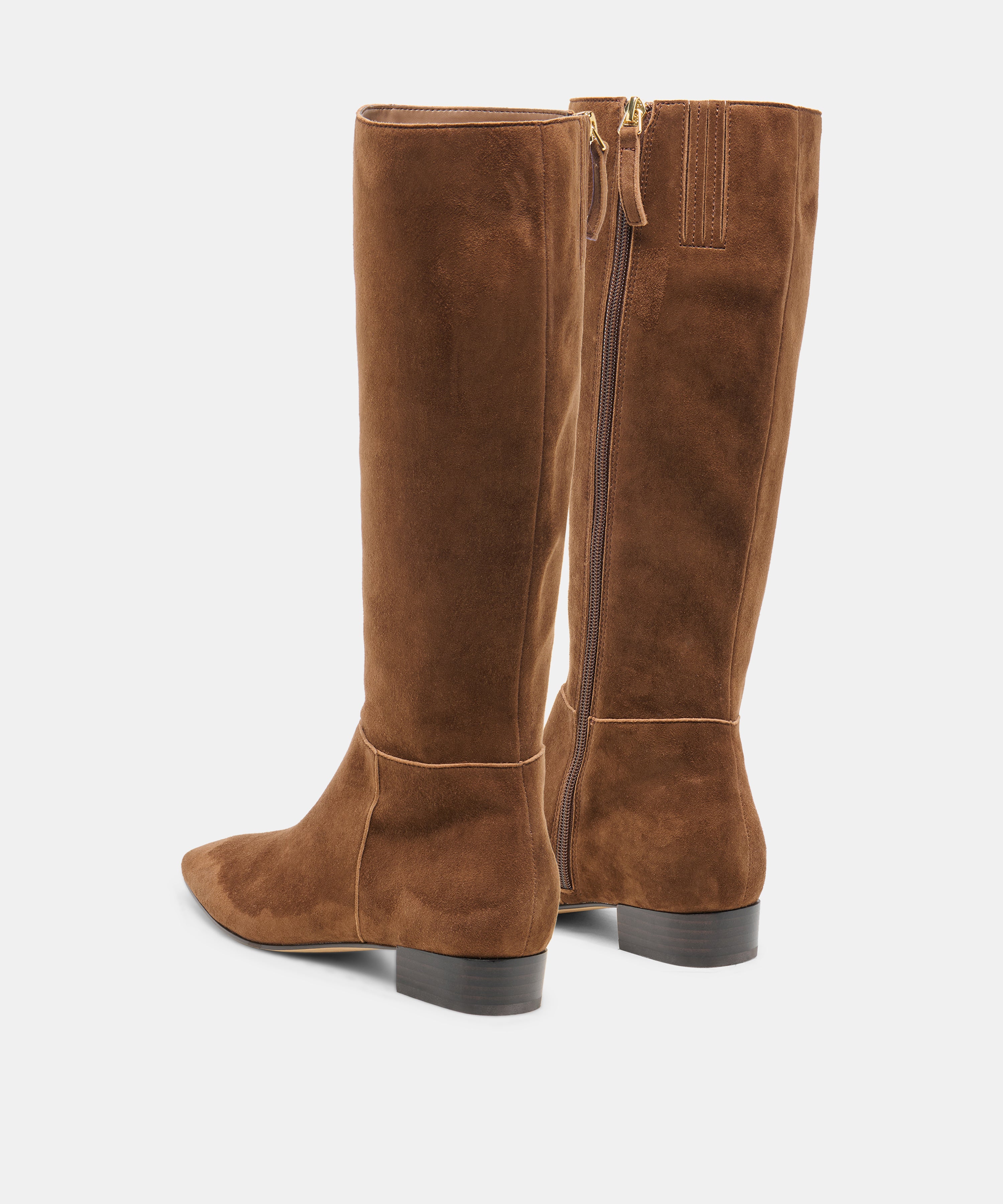 TYWIN NARROW CALF BOOTS COCOA SUEDE - view 4