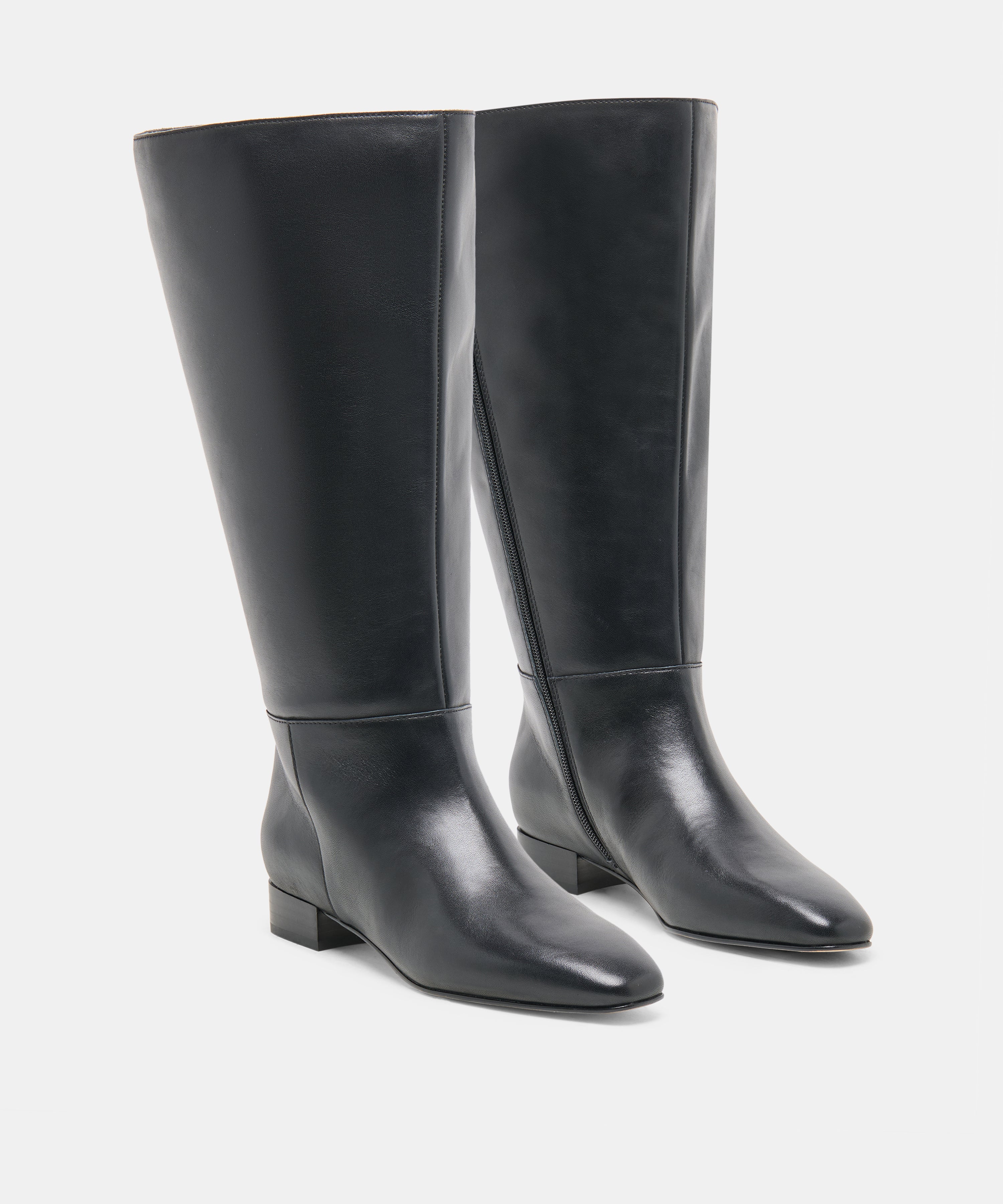 TYWIN EXTRA WIDE CALF BOOTS BLACK LEATHER - view 2