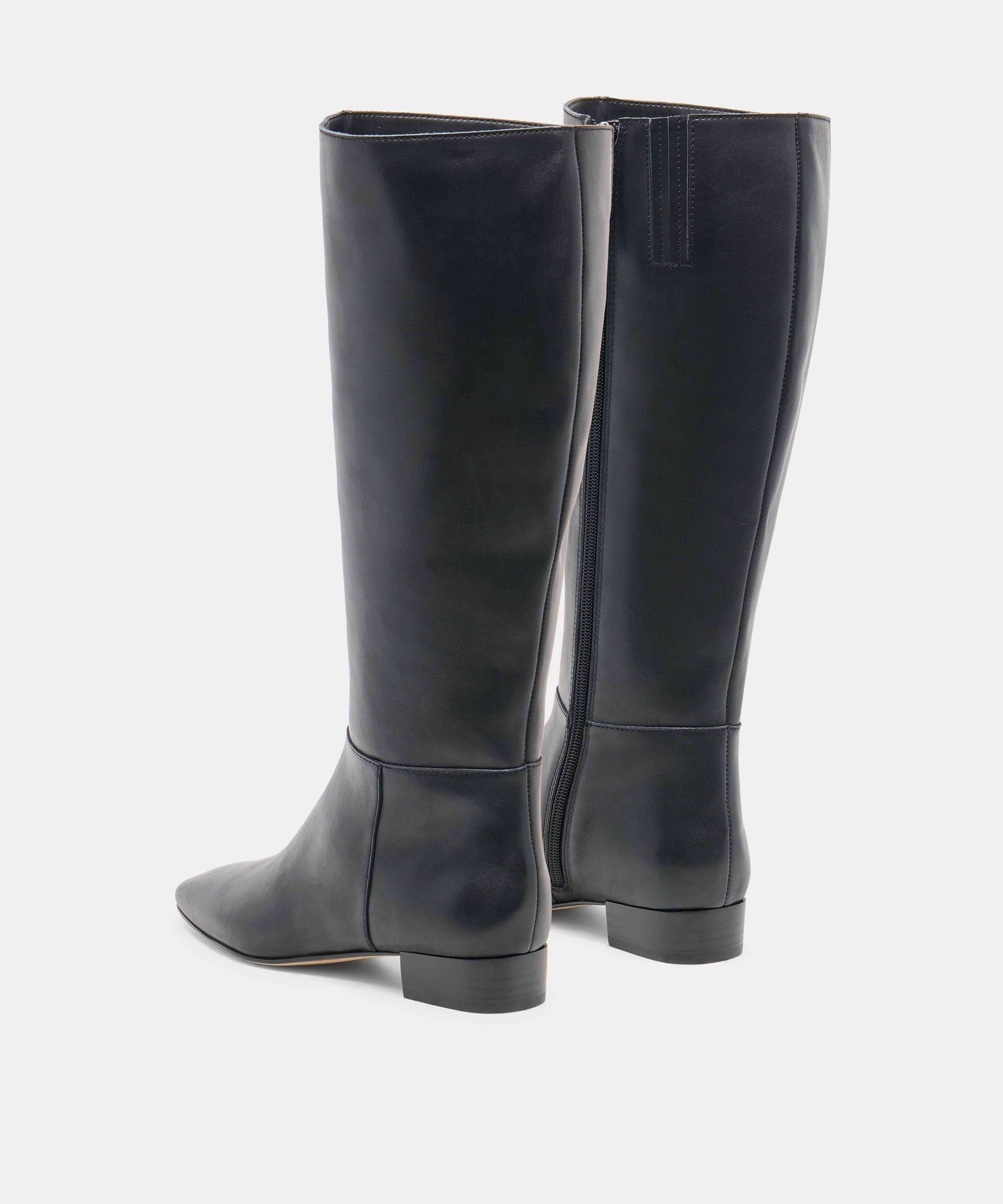 TYWIN WIDE CALF BOOTS BLACK LEATHER - view 4