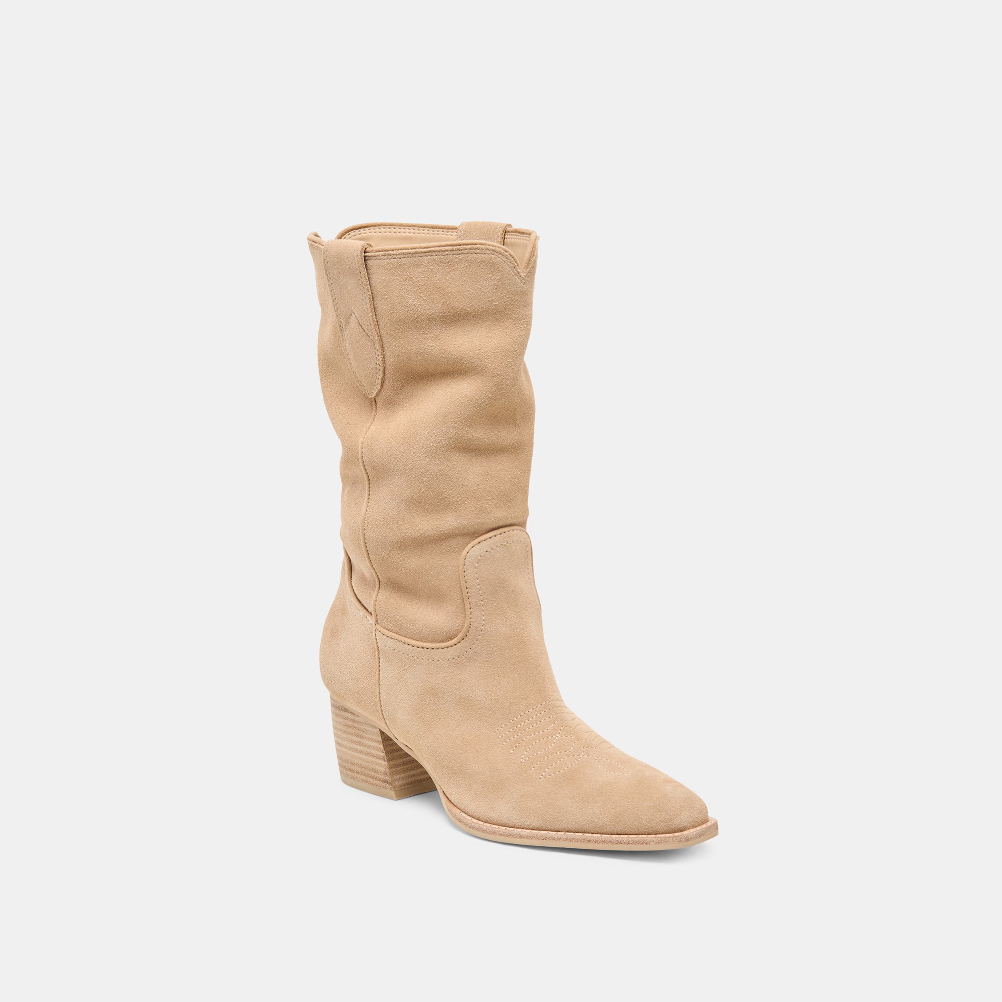 VERGIL BOOTS CAMEL SUEDE - view 3