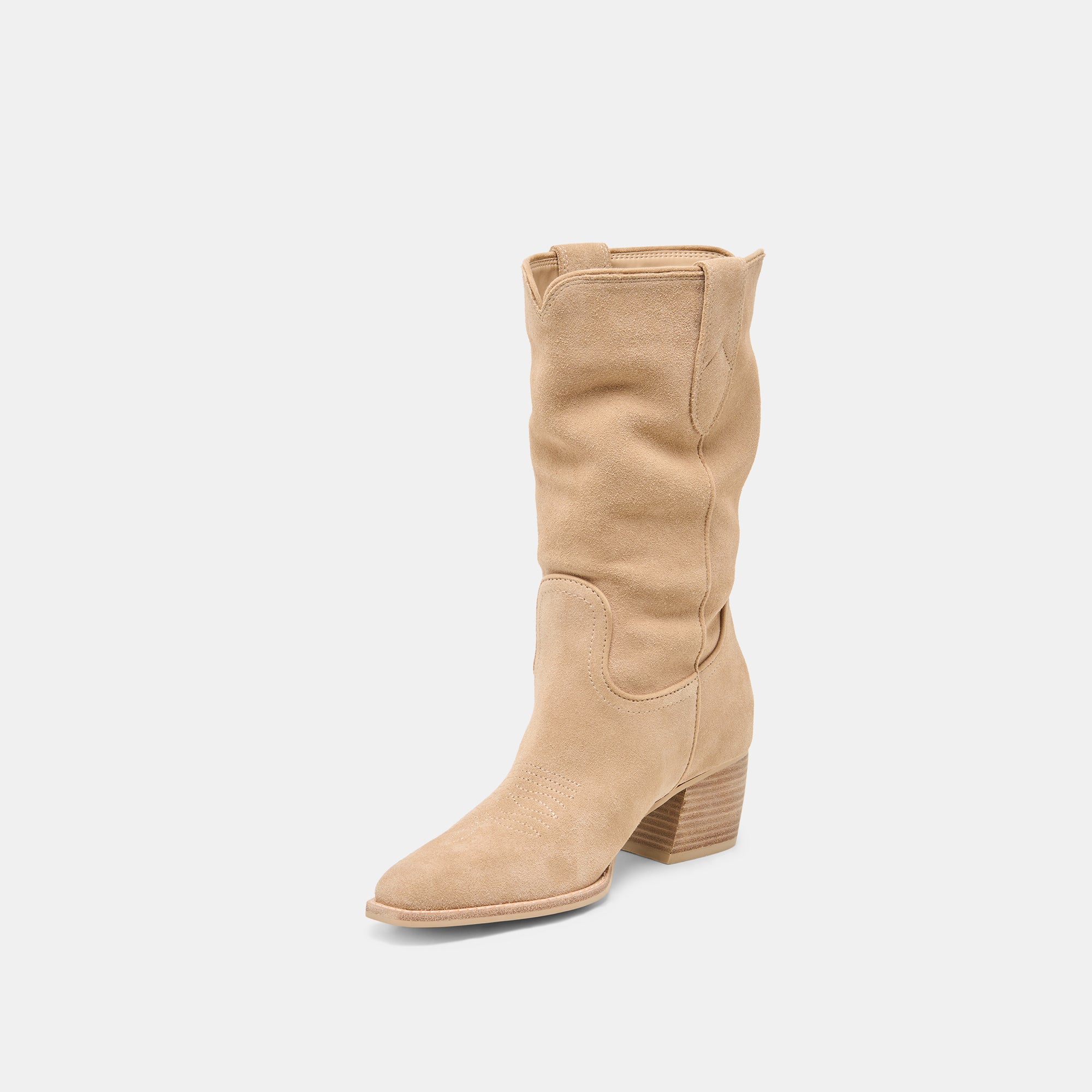 VERGIL BOOTS CAMEL SUEDE - view 7