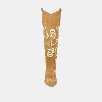 WILDE BOOTS CHESTNUT SUEDE