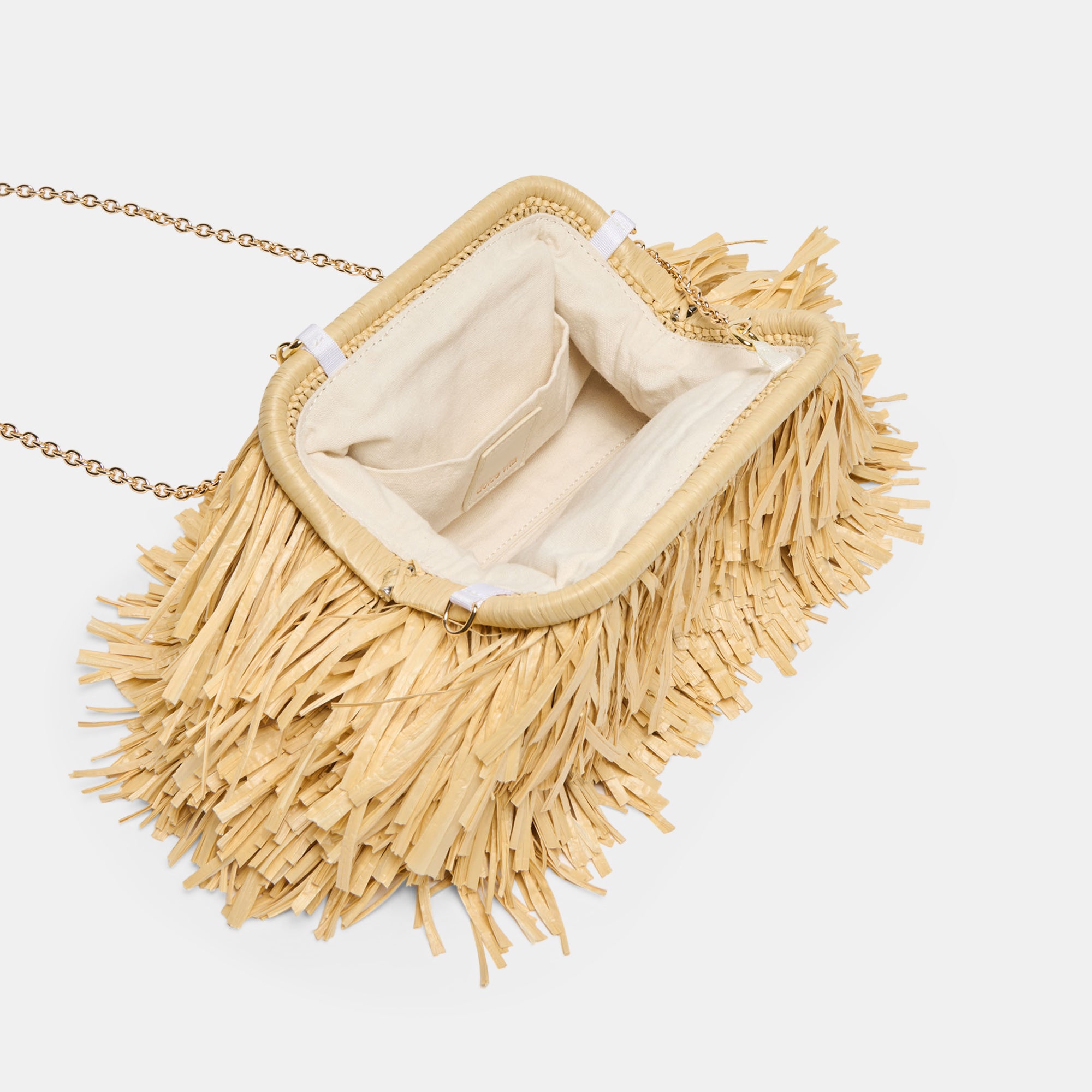 SERINA CLUTCH NATURAL RAFFIA - view 7