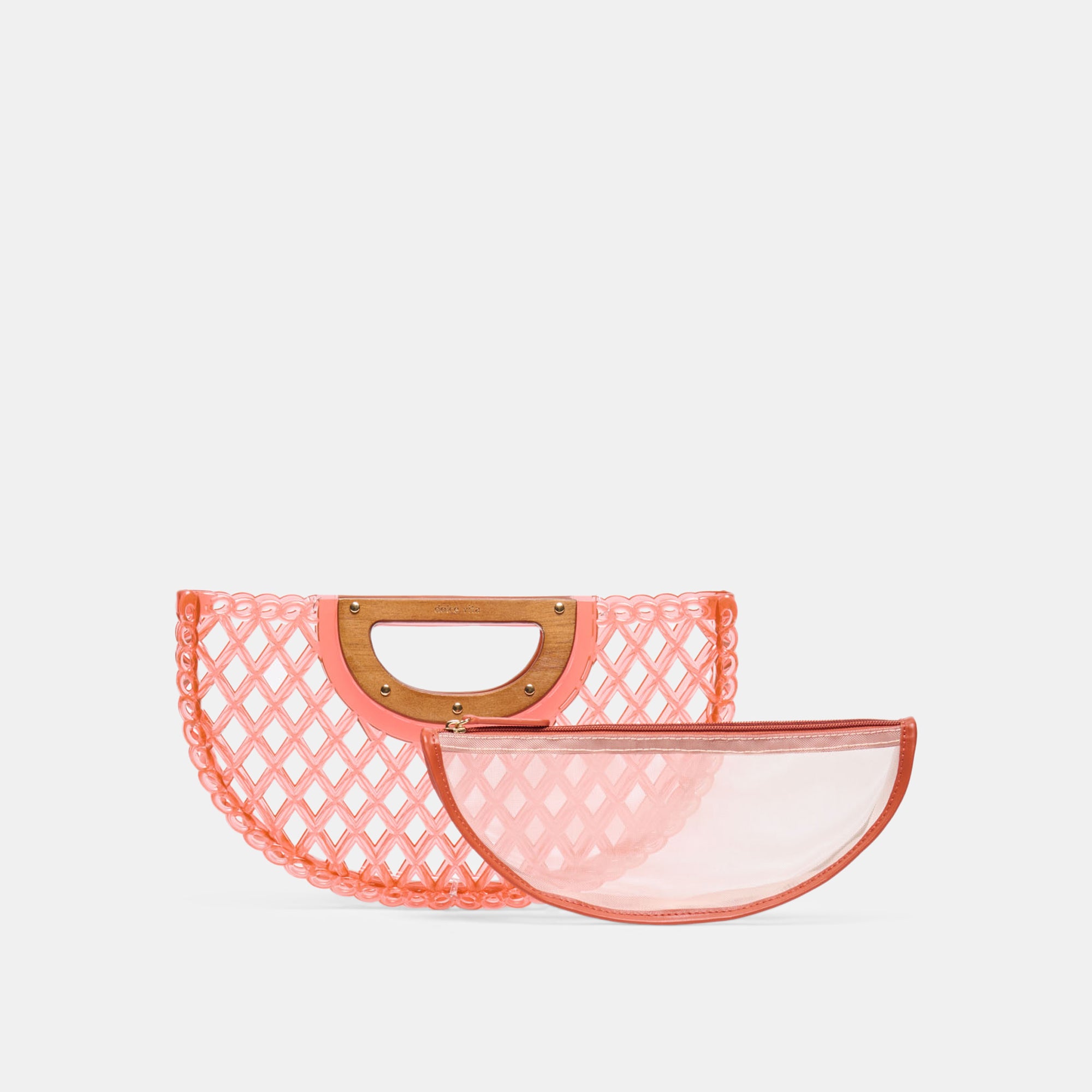 SOLANDRA CLUTCH CORAL JELLY - view 3