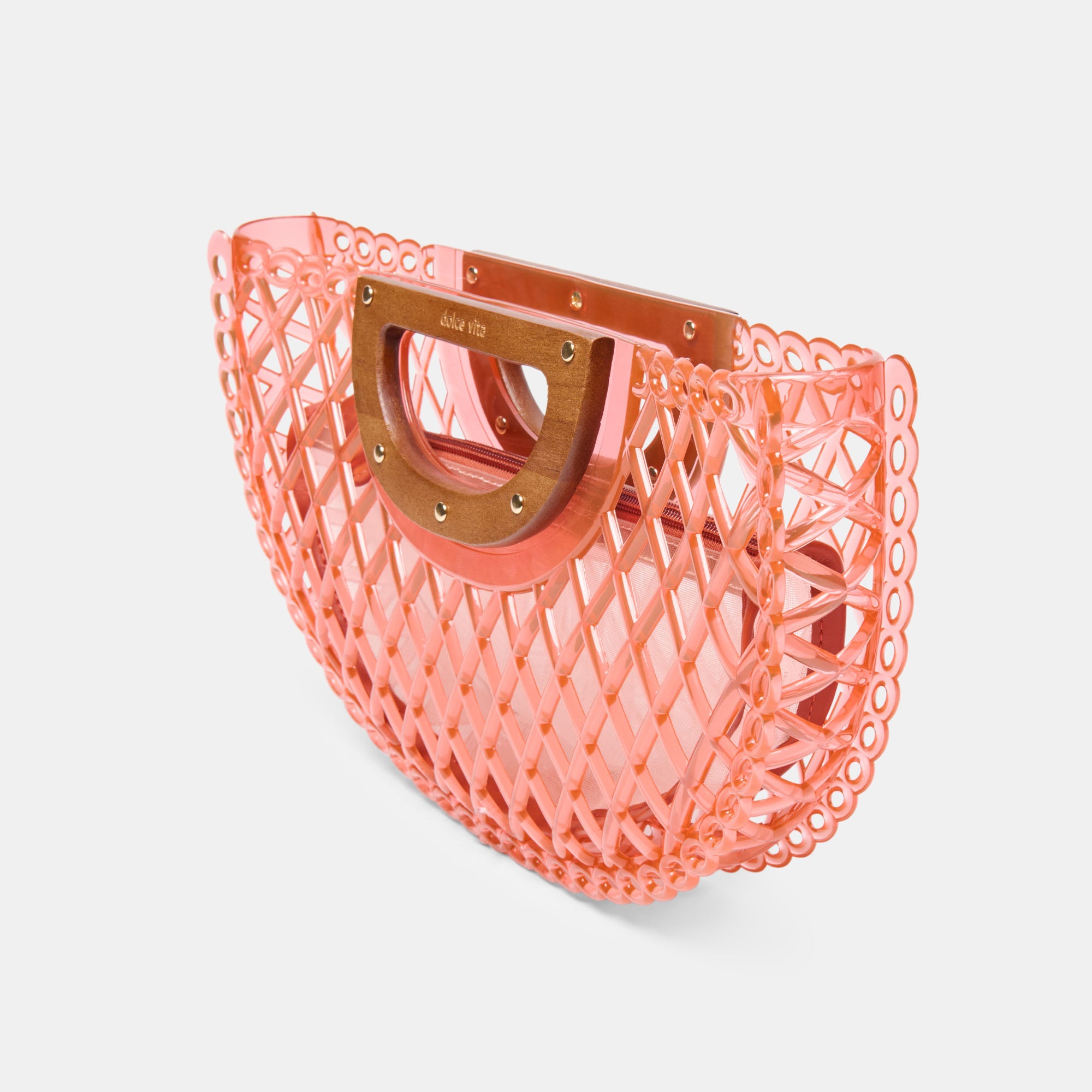 SOLANDRA CLUTCH CORAL JELLY - view 5