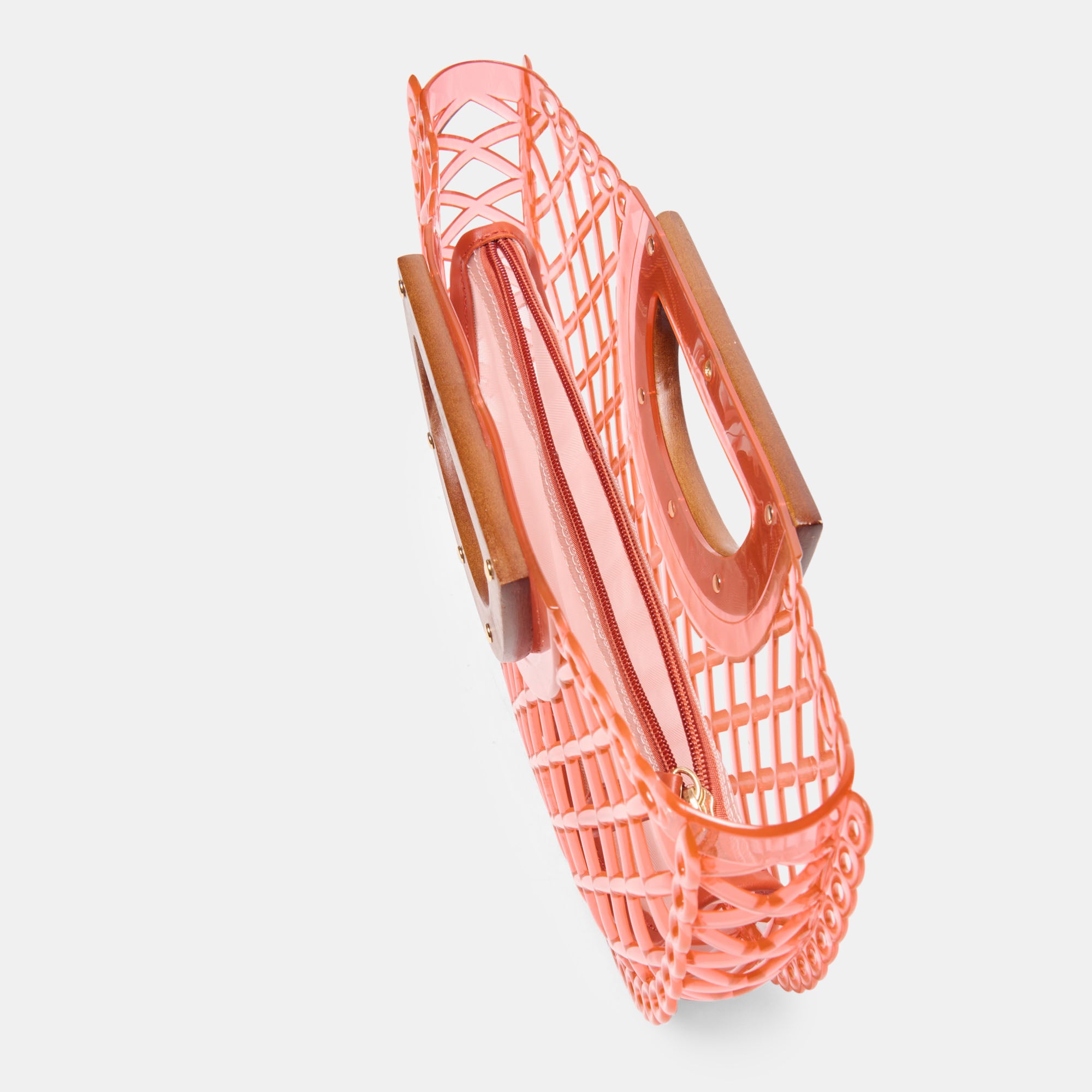SOLANDRA CLUTCH CORAL JELLY - view 6