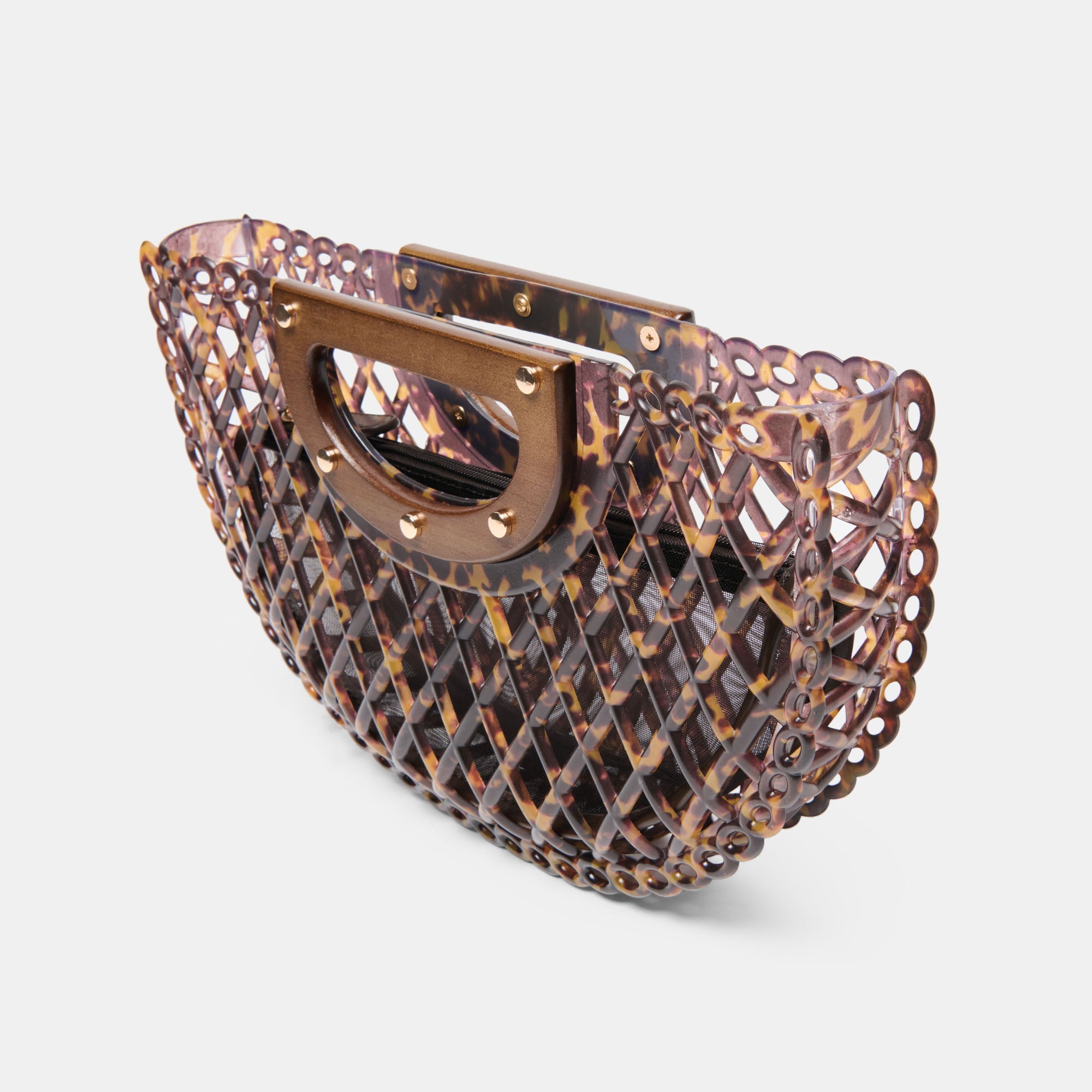 SOLANDRA CLUTCH TORTOISE JELLY - view 7