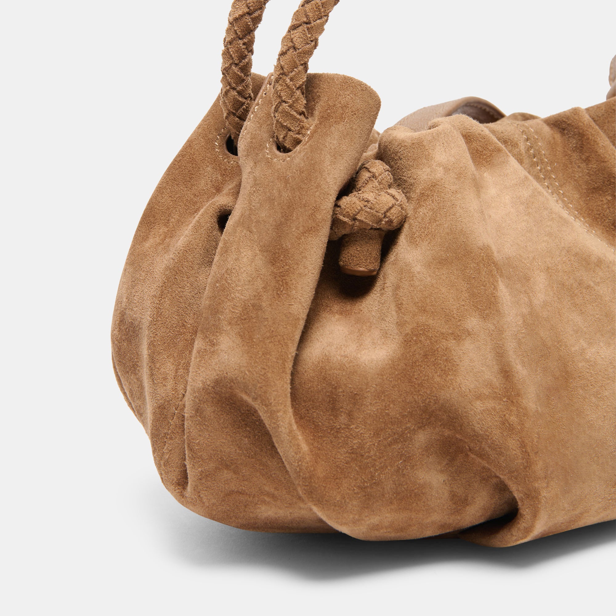 COCOA CROSSBODY DARK TAN SUEDE - view 4