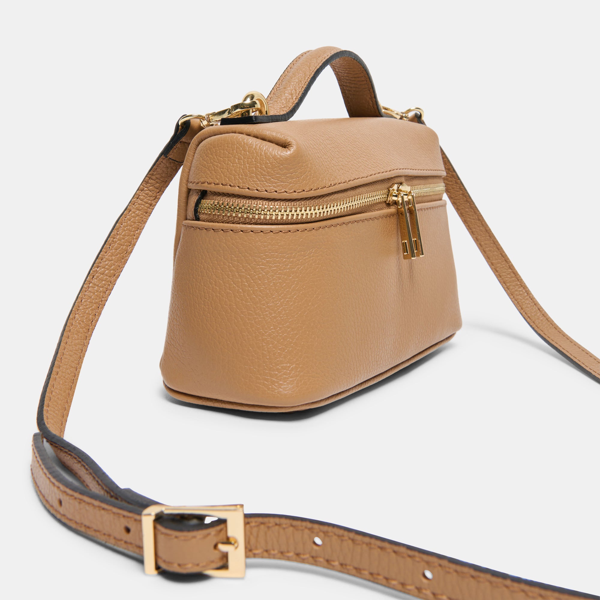 LEONY CROSSBODY TAN LEATHER - view 5