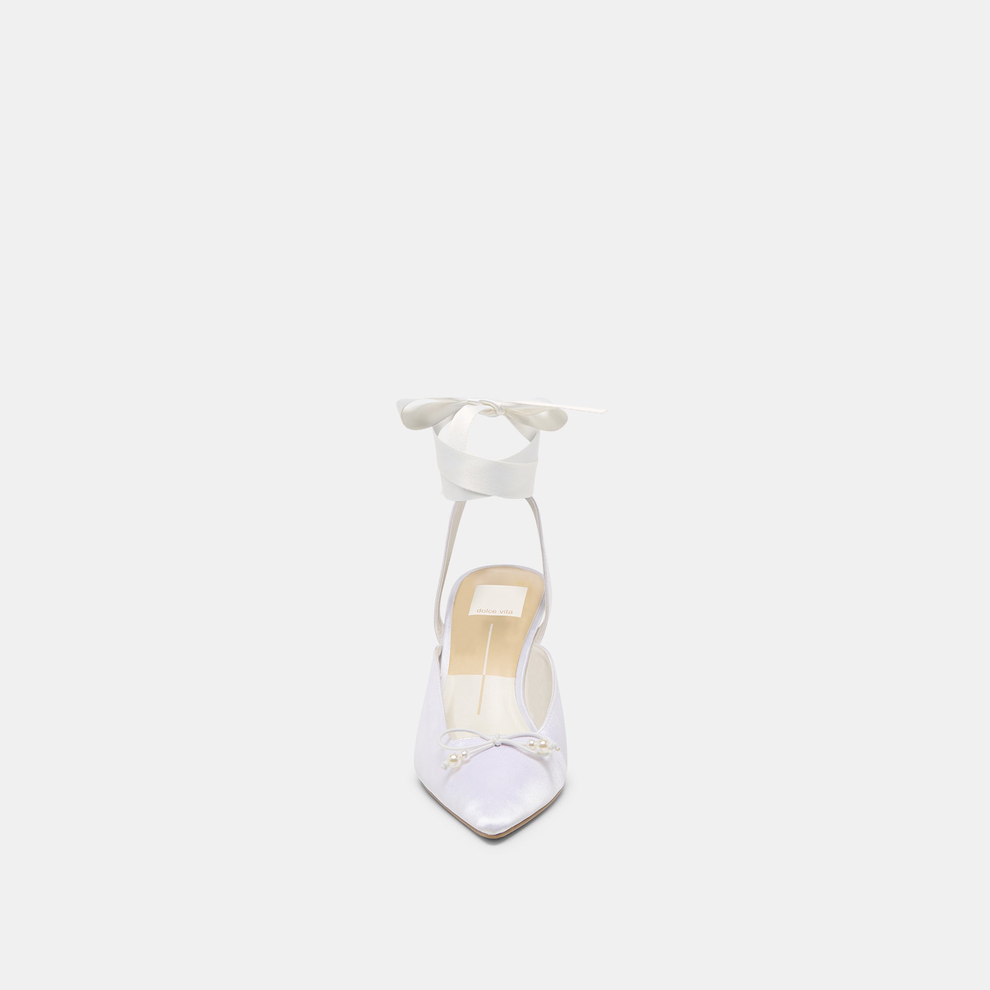 EFORA HEELS TRUE WHITE SATIN - view 9