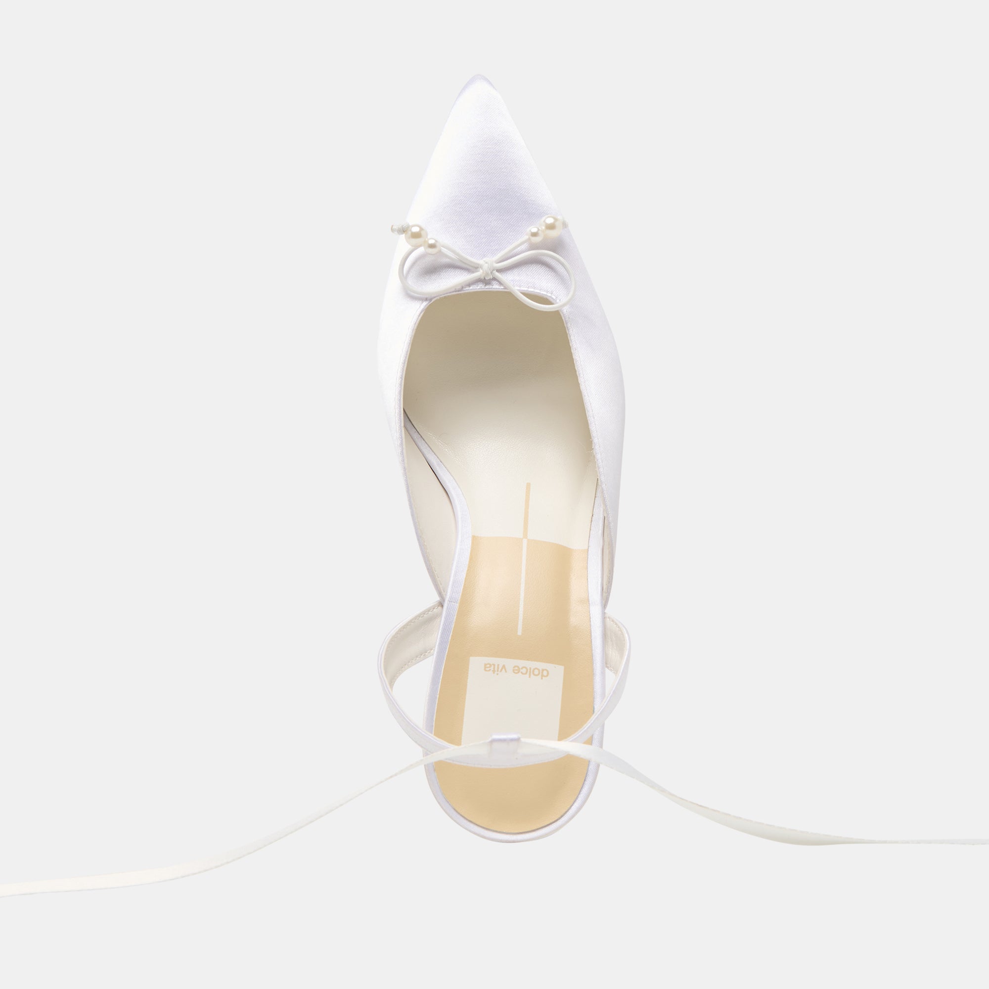 EFORA HEELS TRUE WHITE SATIN - view 11