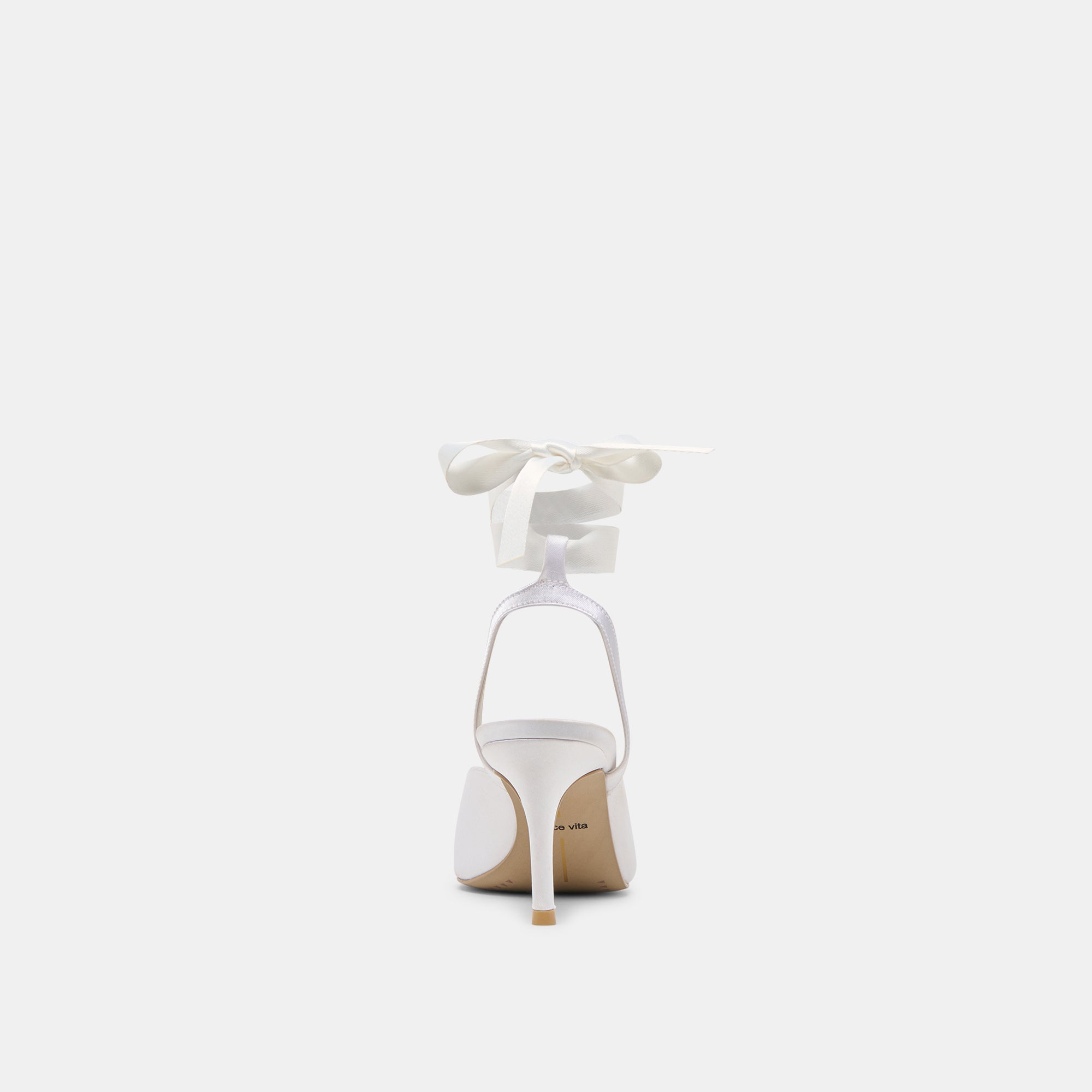 EFORA HEELS TRUE WHITE SATIN - view 12