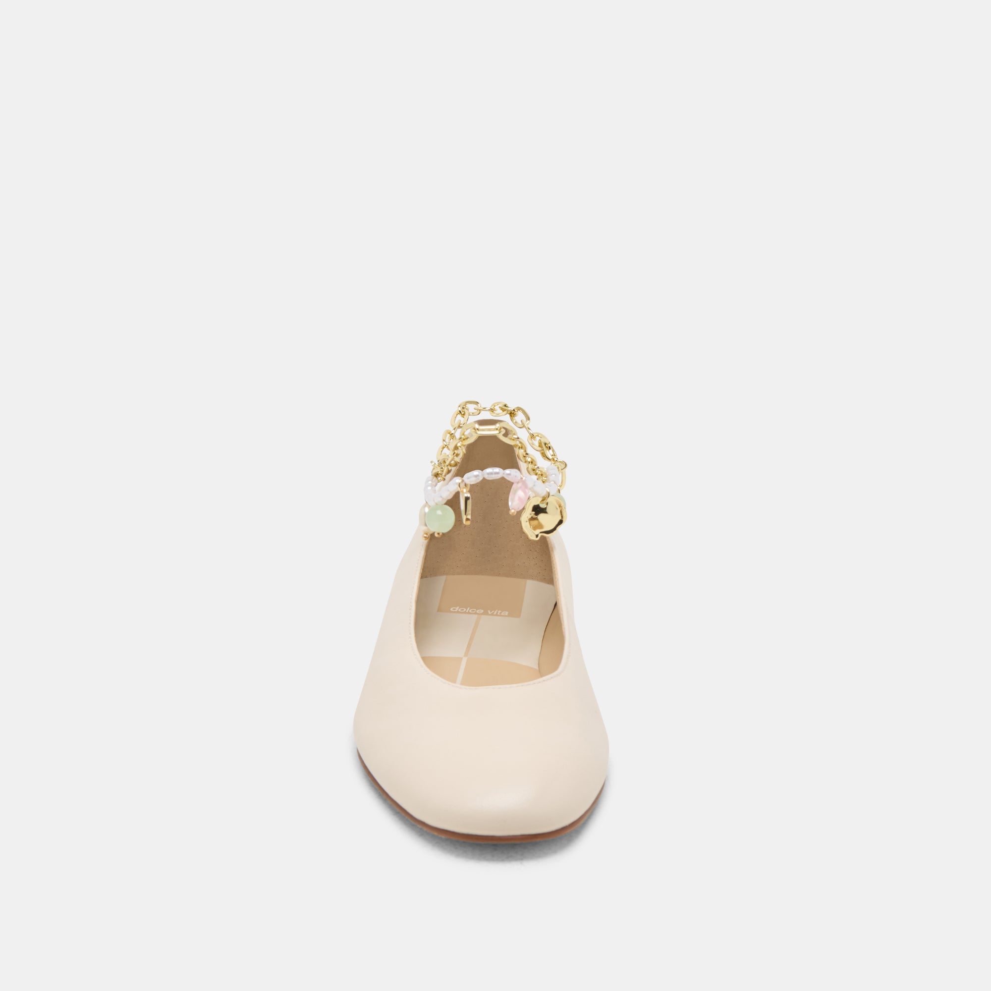BAIDEN BALLET FLATS BONE LEATHER - view 8